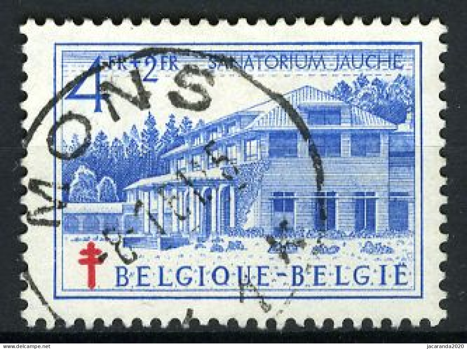 België 839 - Antitering - Bloemen - Sanatoria - Gestempeld - Oblitéré - Used - Usati