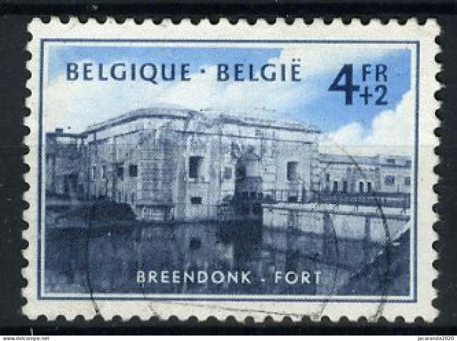 België 861 - Politieke Gevangenen - Prisonniers Politiques - Fort Van Breendonk - Gestempeld - Oblitéré - Used - Oblitérés