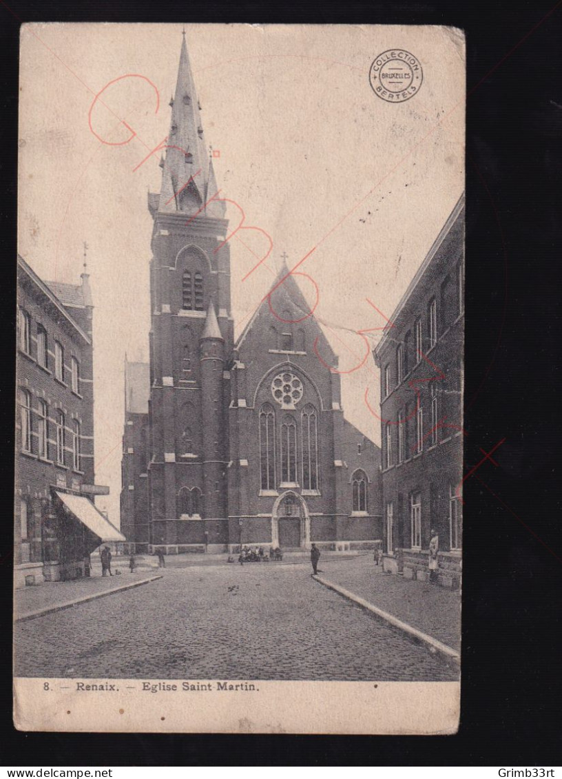 Renaix - Eglise Saint-Martin - Postkaart - Ronse