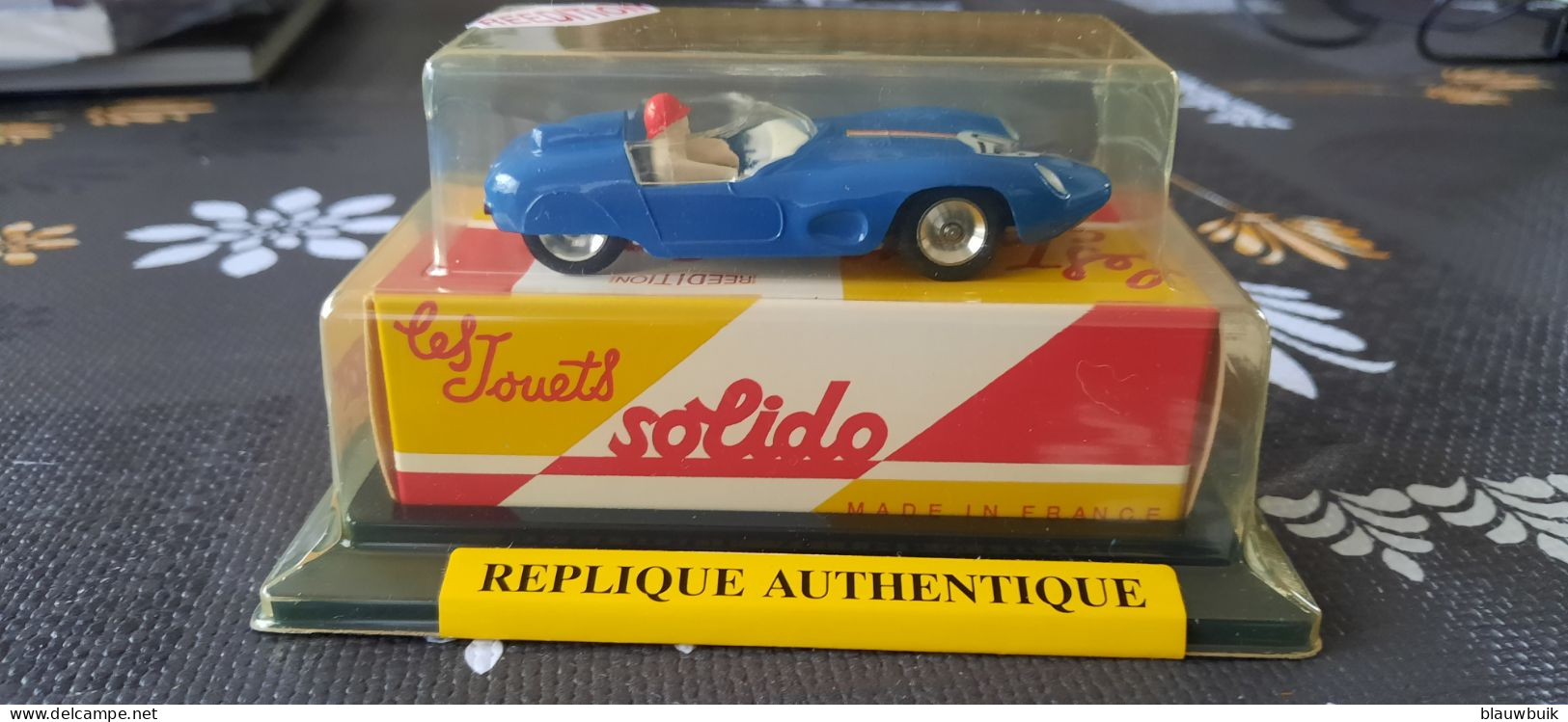 Solido 1107 "replique Authentique" Panhard DB 1959 - Solido