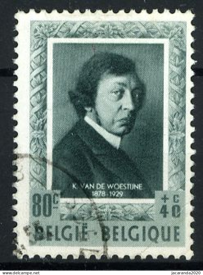 België 893 - Letterkundigen - Littérateurs - Gestempeld - Oblitéré - Used - Gebraucht