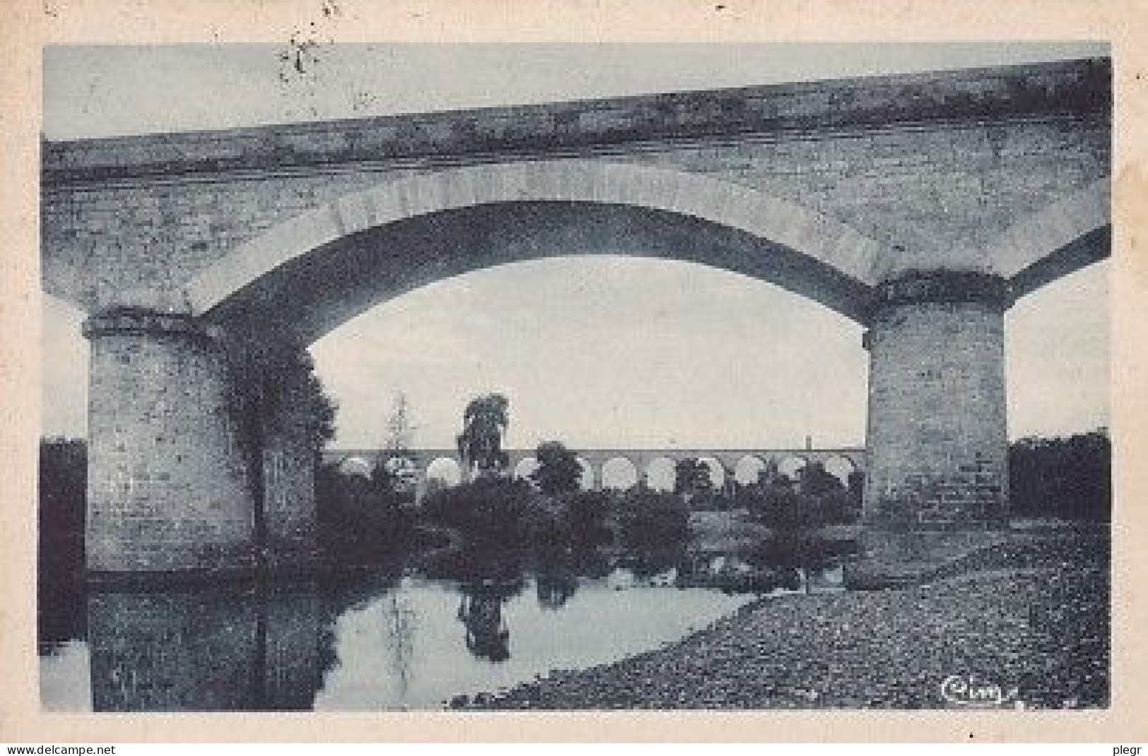 0-43112 01 01+19 - LANGEAC - LE PONT DE COSTET ET LE VIADUC DU CHEMIN DE FER SUR L'ALLIER - Langeac