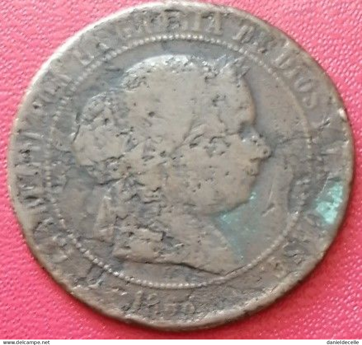 5 Centimos Espagne 1866 OM - First Minting