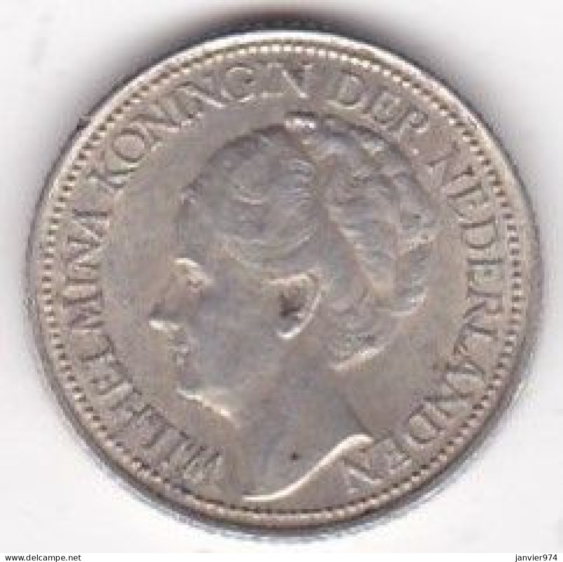 Curaçao. 1/4 Gulden 1947, Wilhelmina, En Argent . KM# 44 - Antilles Néerlandaises