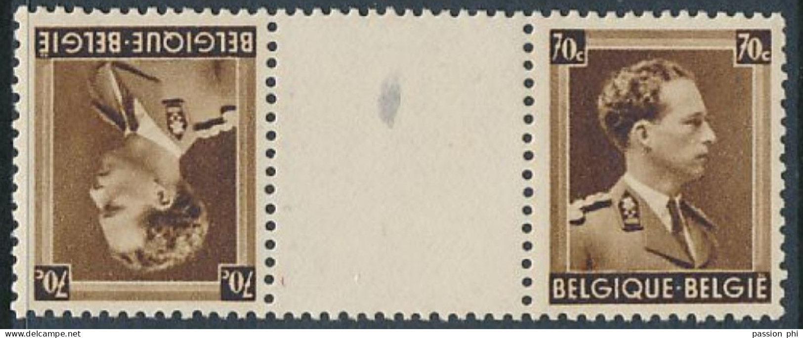 BELGIUM BELGIQUE COB KT20 MNH - Tête-bêche [KP] & Zwischensteg [KT]