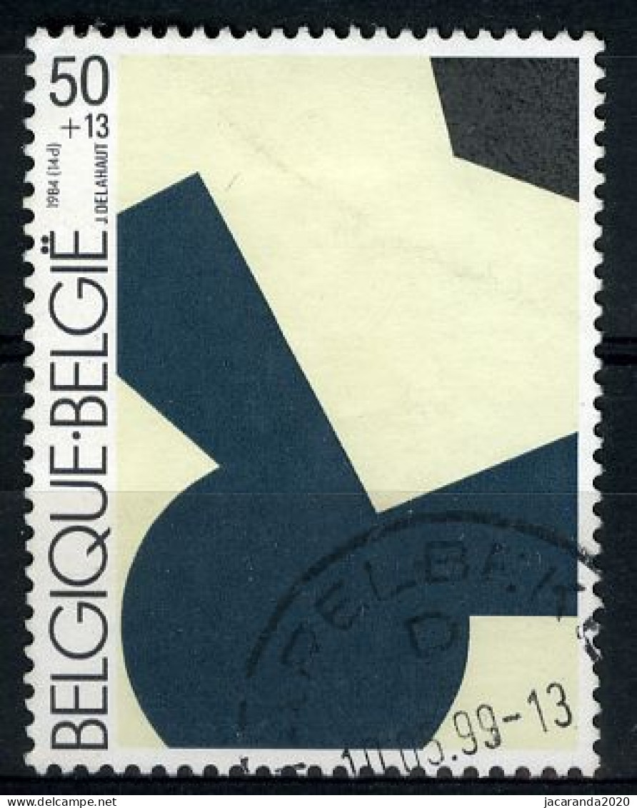 België 2144 - Kunst - Art - Jo Delahaut - Gestempeld - Oblitéré - Used - Gebraucht