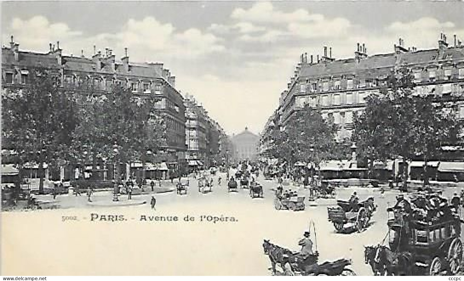 CPA Paris Avenue De L'Opéra - Arrondissement: 02