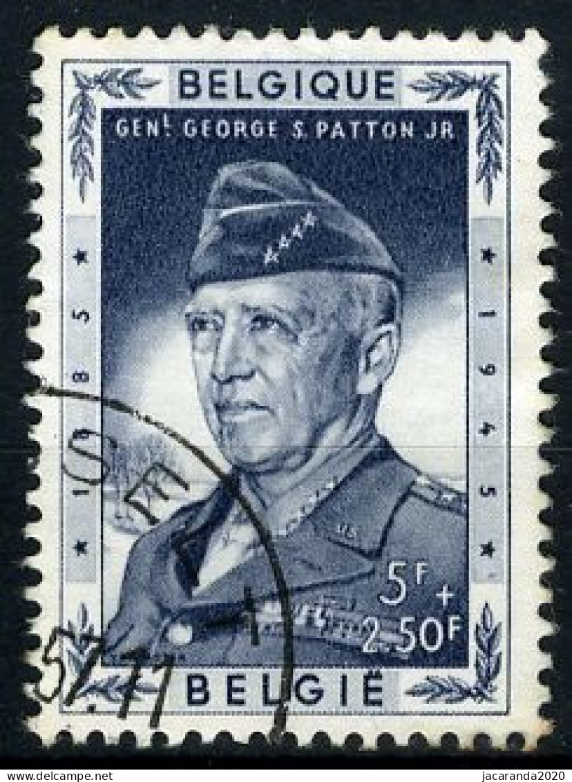 België 1035 - Memorial Generaal Patton - Gestempeld - Oblitéré - Used - Used Stamps