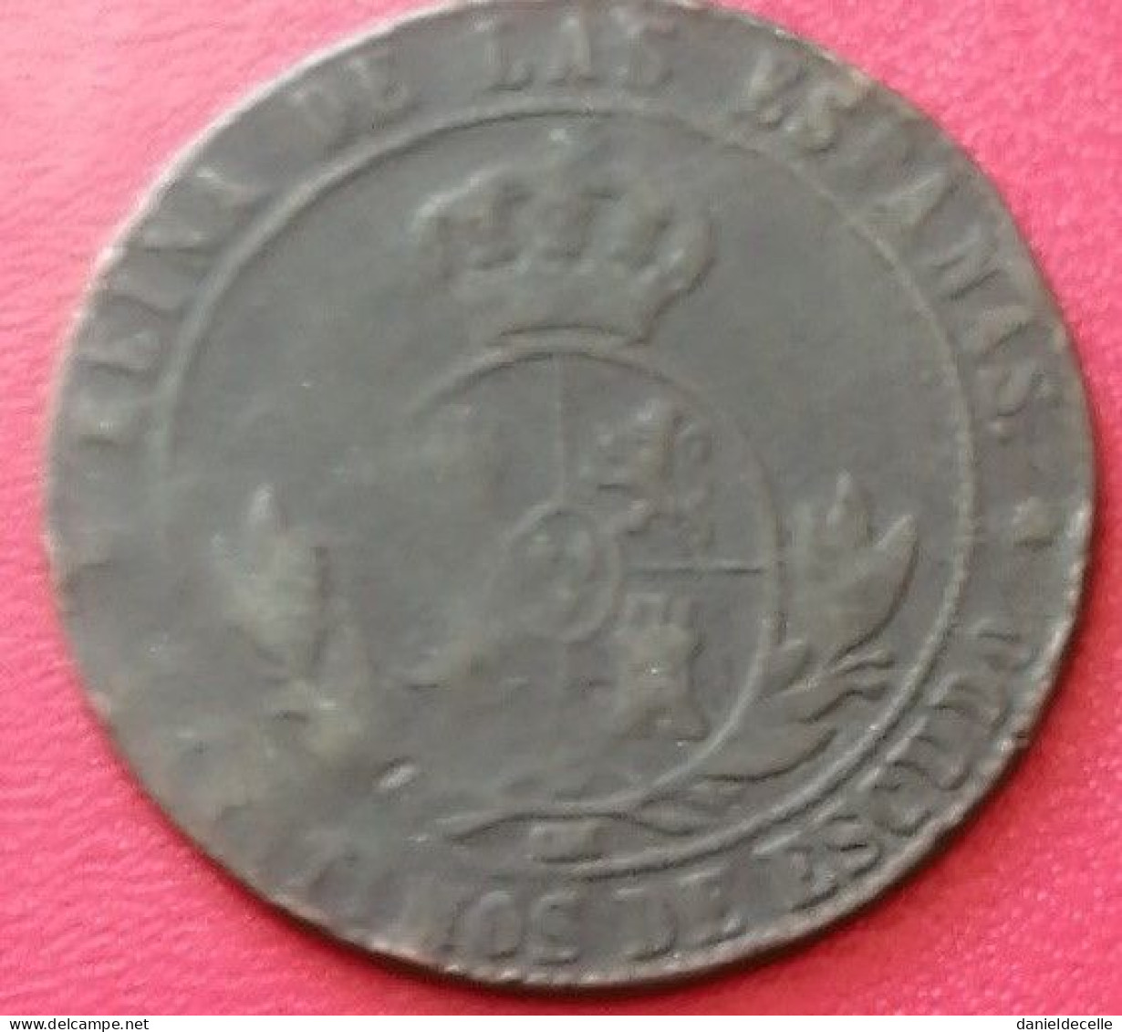 5 Centimos Espagne 1868 OM 8 Pointes - First Minting