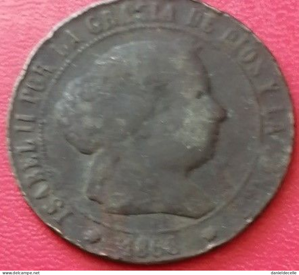 5 Centimos Espagne 1868 OM 8 Pointes - First Minting