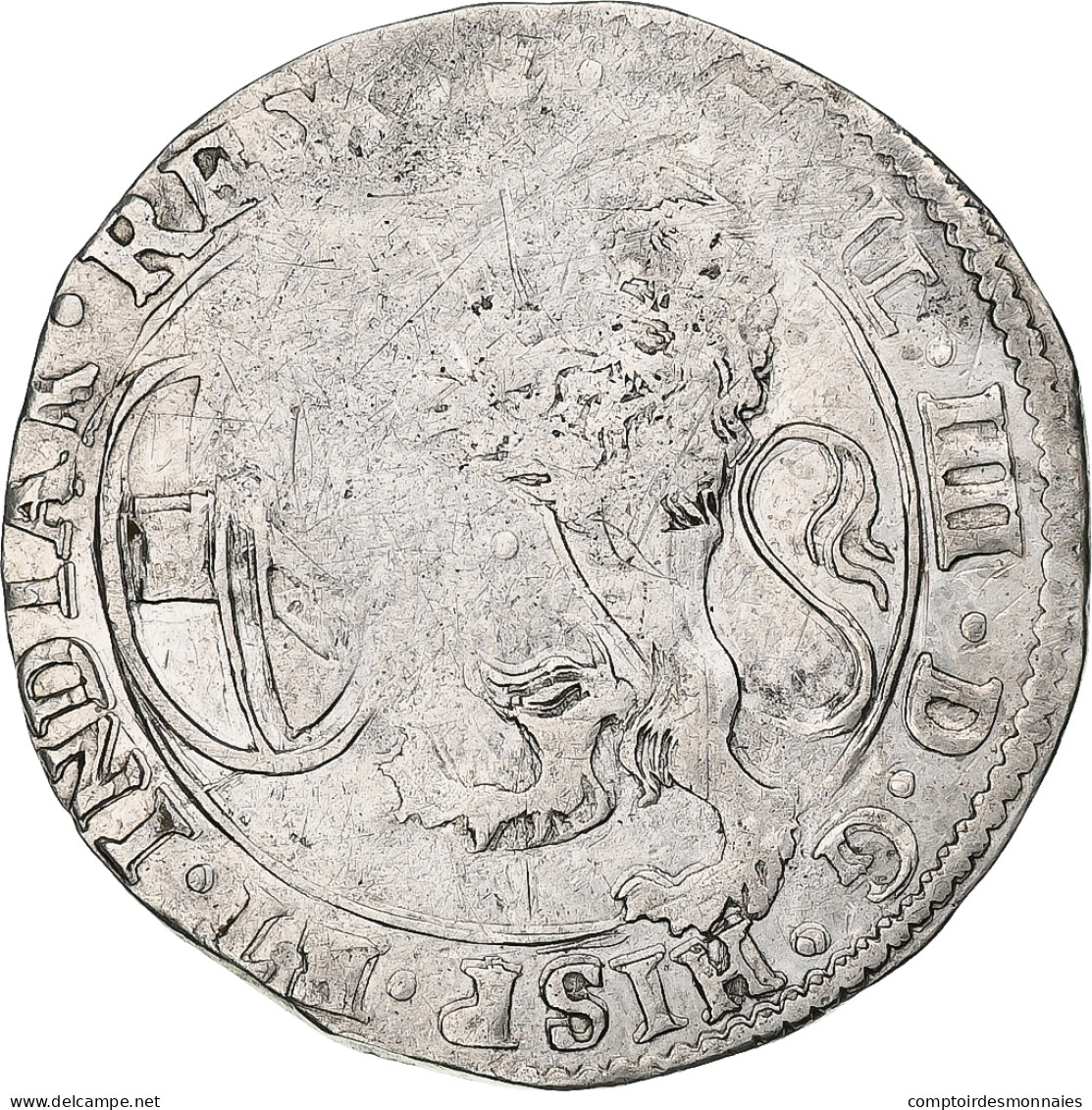 Pays-Bas Espagnols, Duché De Brabant, Philippe IV, Escalin, 1629, Anvers - Pays Bas Espagnols