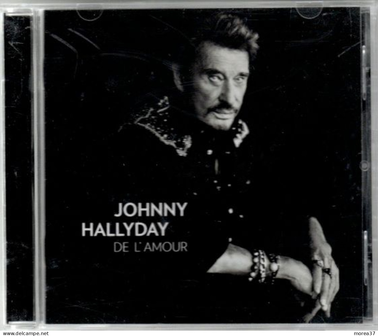 JOHNNY HALLYDAY  De L'amour    ( Ref CD2) - Otros - Canción Francesa