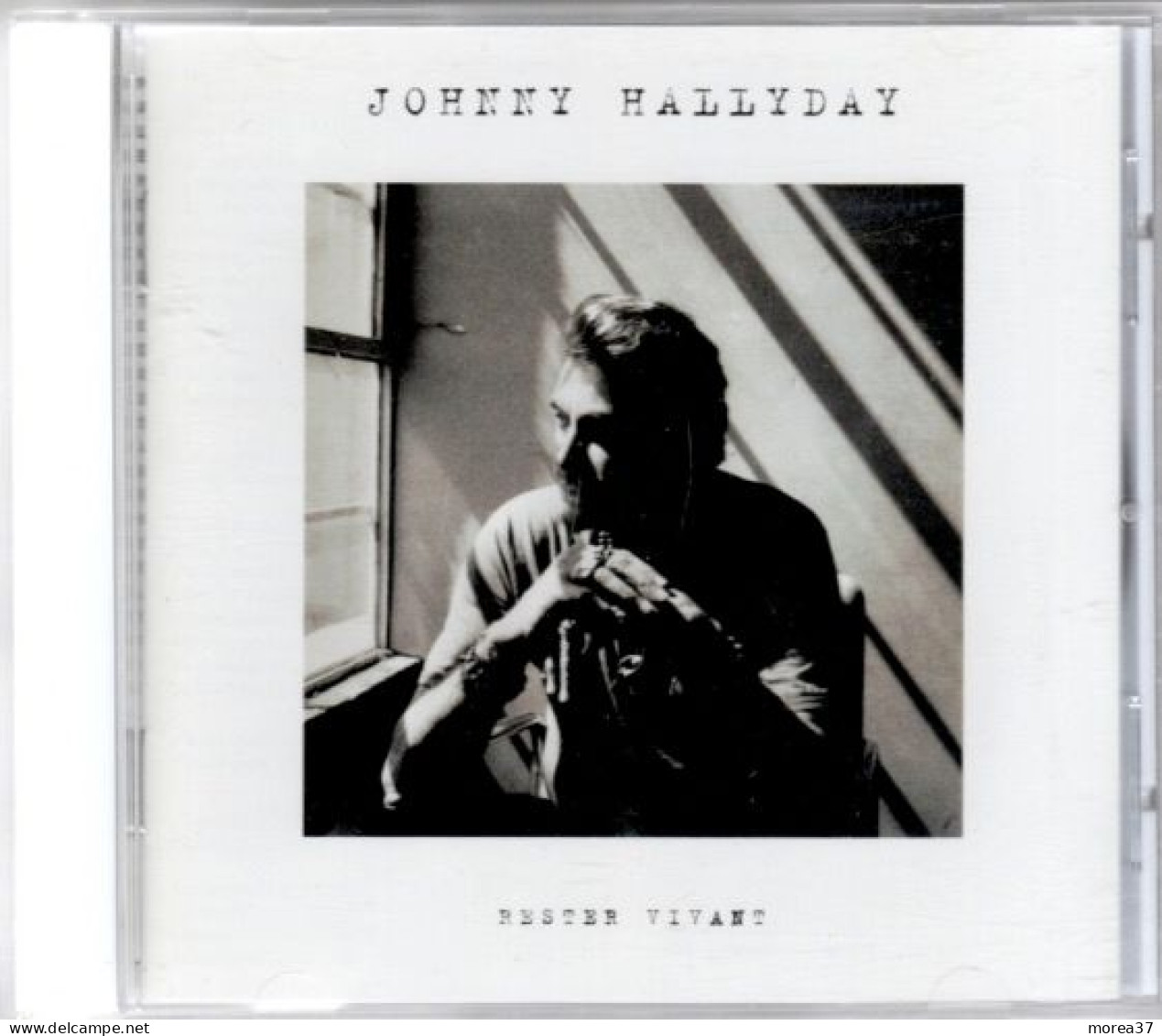 JOHNNY HALLYDAY  Rester Vivant     ( Ref CD2) - Other - French Music