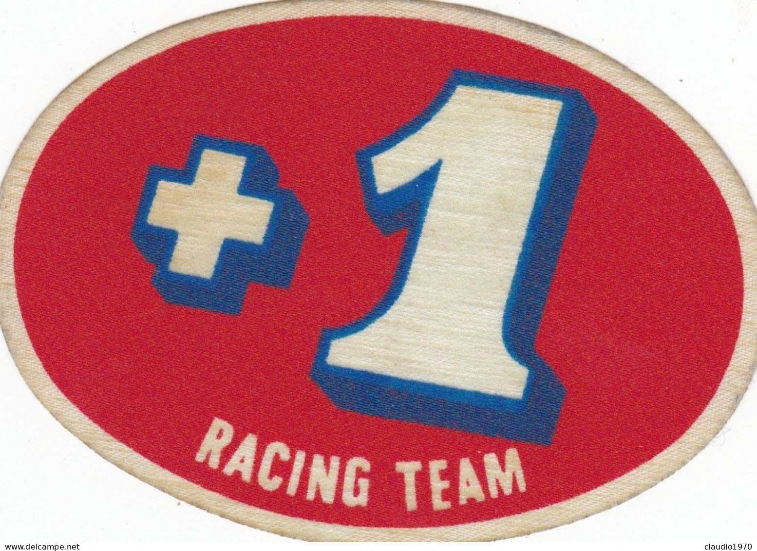 ADESIVO - VINTAGE - + 1 RACING TEAM - Altri & Non Classificati