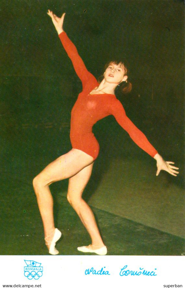 ROMANIA : AUTOGRAFE - LOTUL DE GIMNASTICA FEMININA A ROMÂNIEI Pentru OLIMPIADA 1980 : NADIA COMANECI Si COLEGELE (an496) - Gymnastik