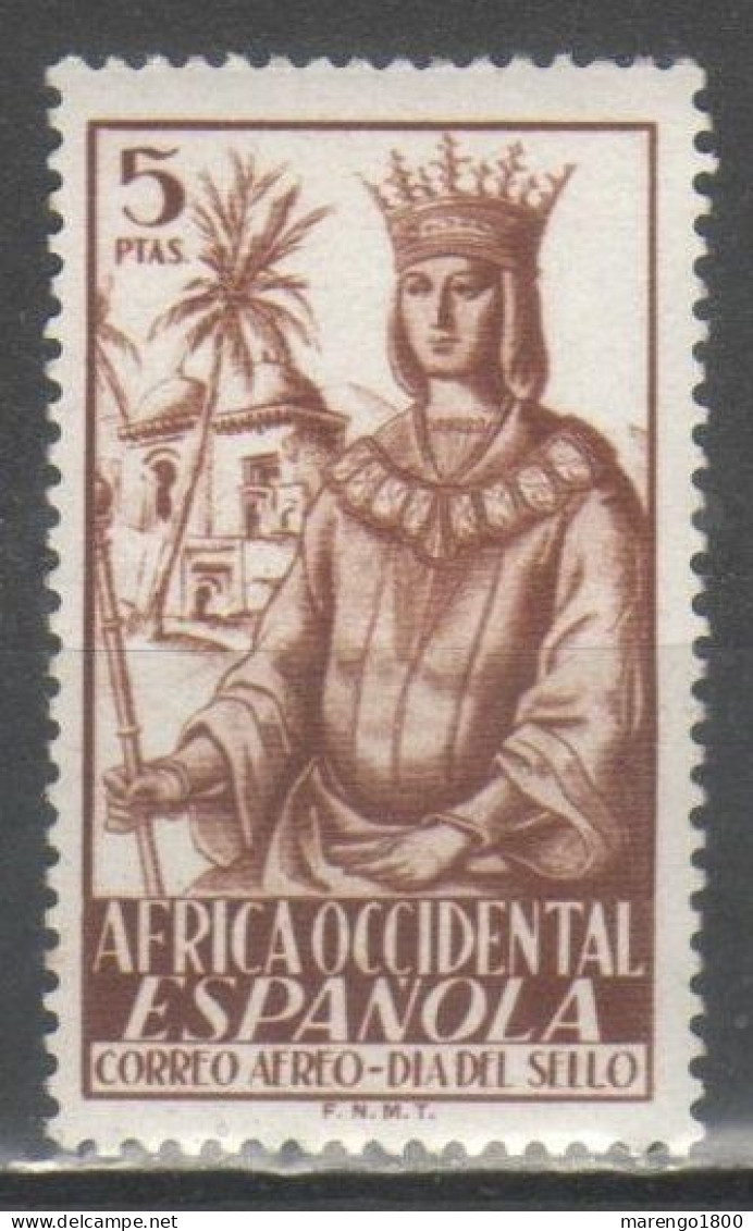 Africa Occidentale Spagnola 1949 - Giornata Del Francobollo ** - Other & Unclassified