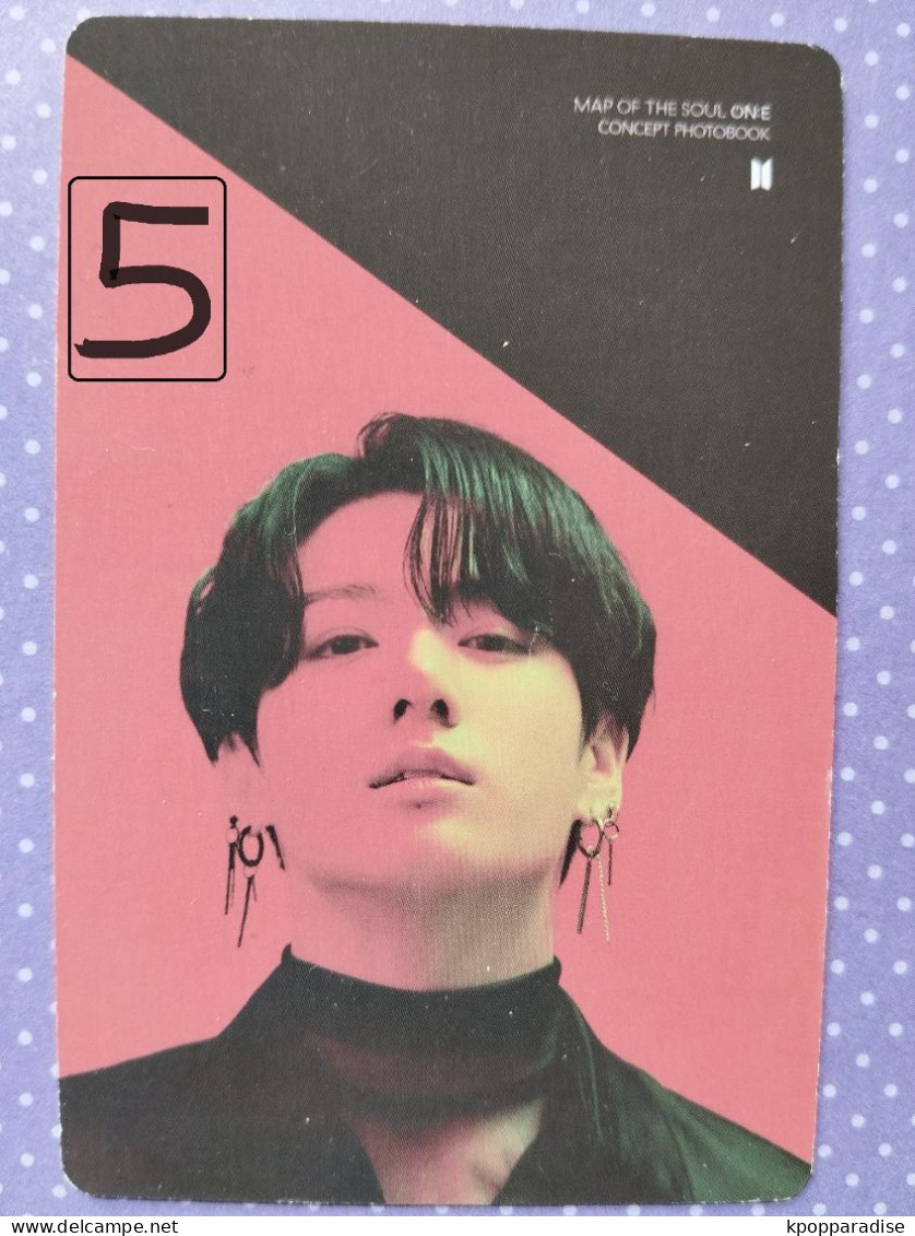 Photocard K POP Au Choix  BTS Map Of The Soul One Jungkook - Altri Oggetti