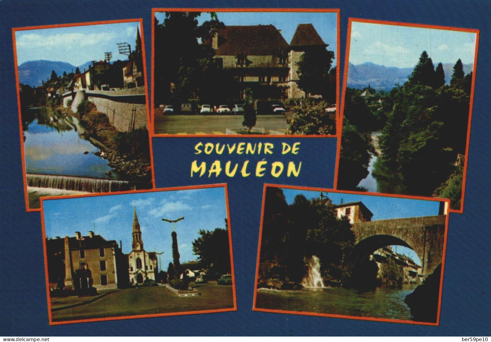 79 SOUVENIR DE MAULEON MULTI-VUES - Mauleon