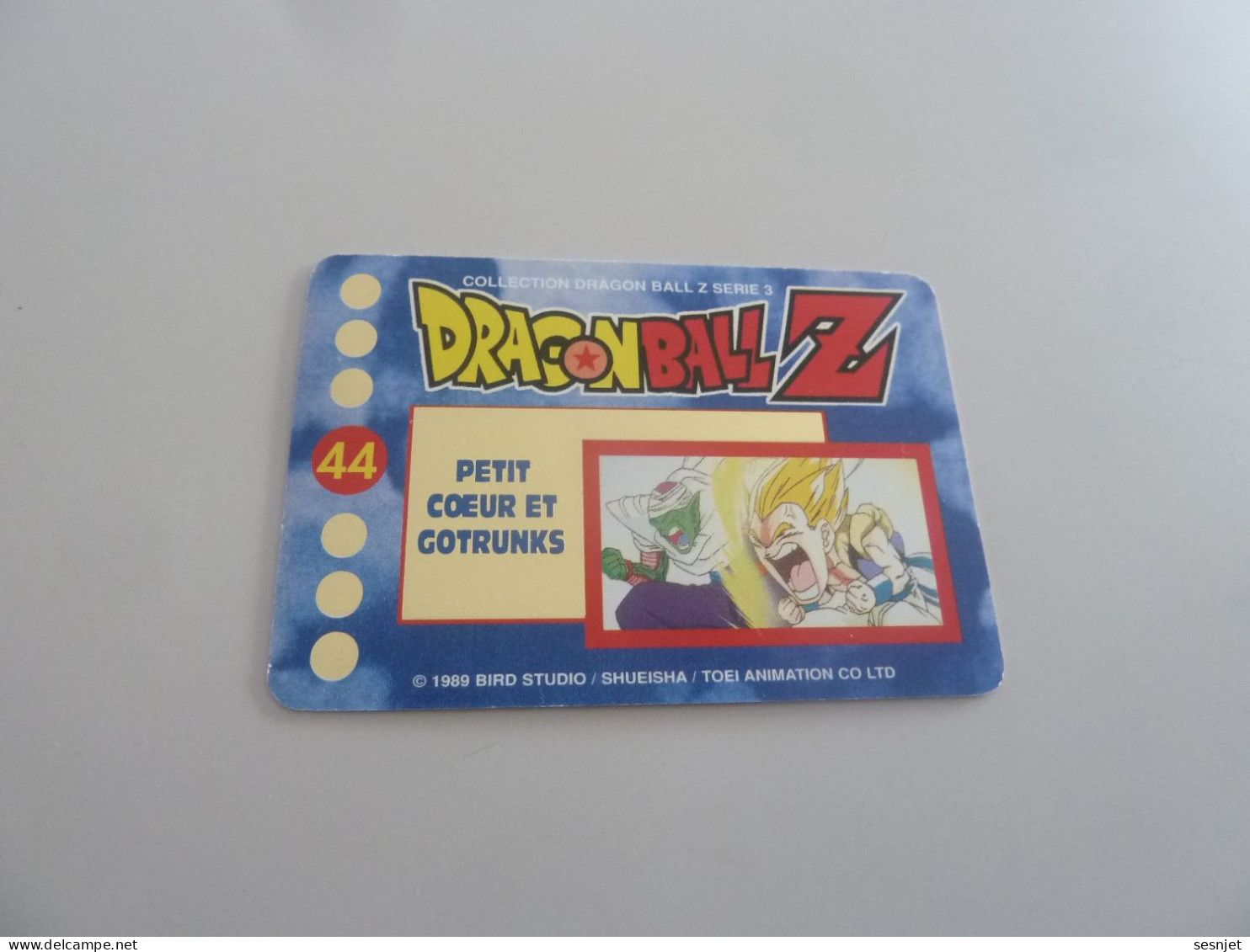 Dragon Ball Z - Série 3 - N° 44 - Petit Coeur Et Gotrunks - Editions Bird Studio -  Année 1989 - - Dragonball Z