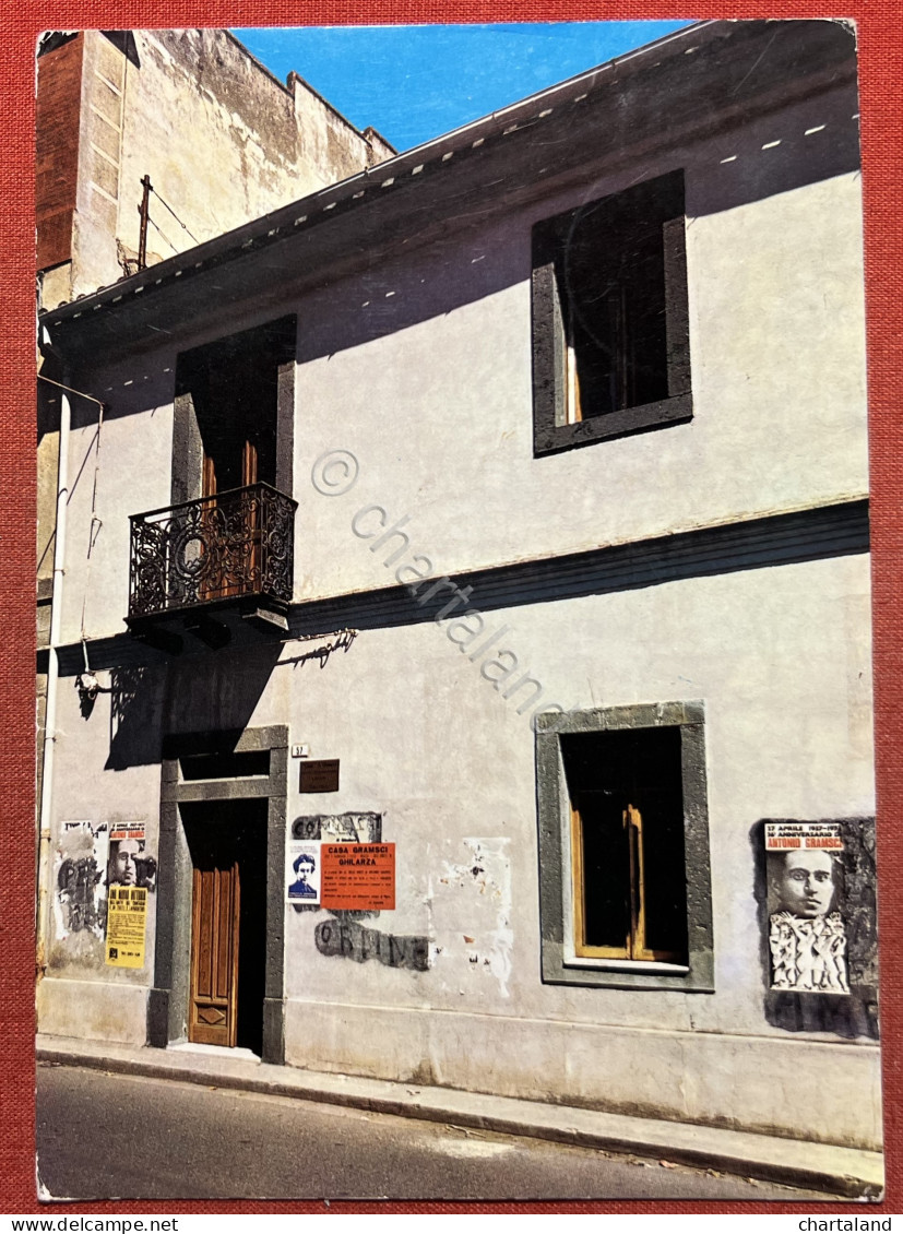 Cartolina - Ghilarza ( Oristano ) - Casa Di A. Gramsci - 1975 - Oristano