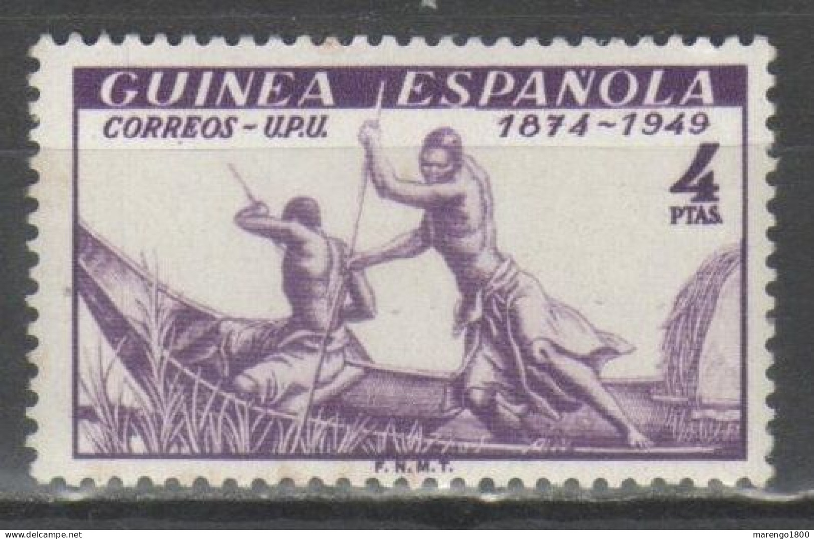 Guinea Spagnola 1949 - UPU ** (2 Scan) - Spaans-Guinea