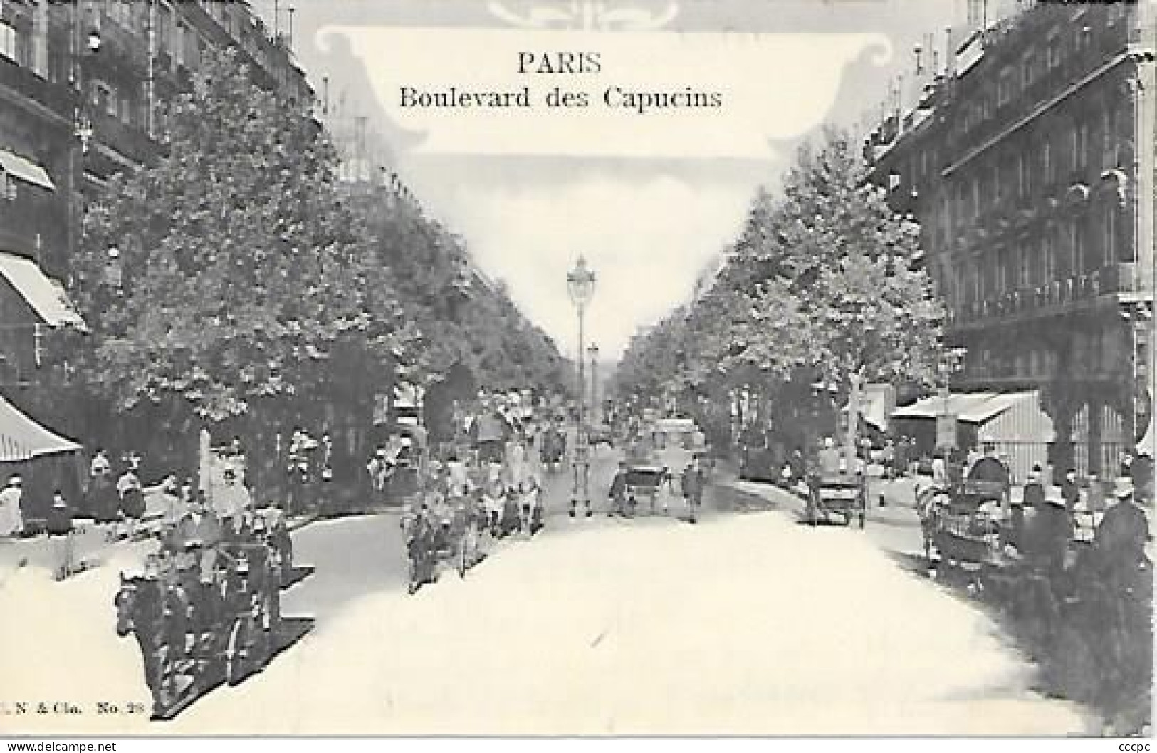 CPA Paris Boulevard Des Capucins - Arrondissement: 02