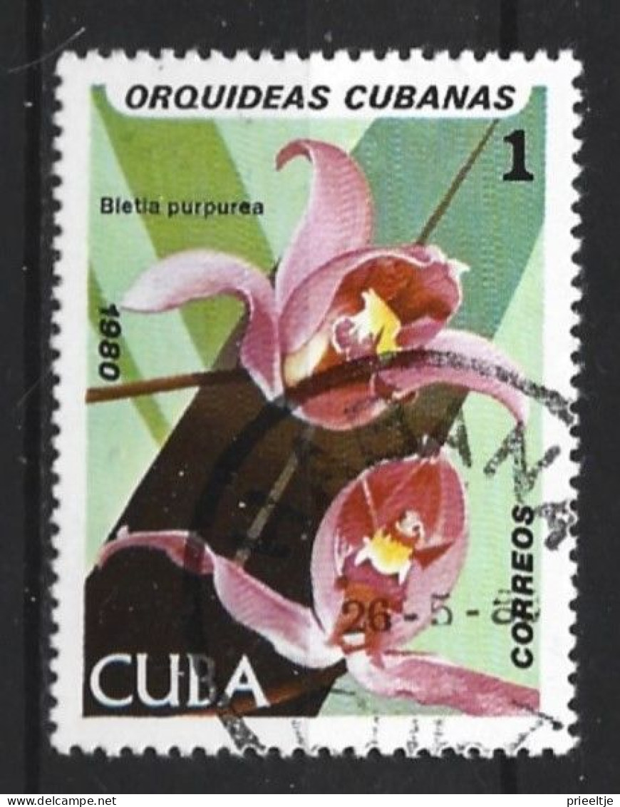 Cuba 1980 Flower  Y.T. 2191 (0) - Usados
