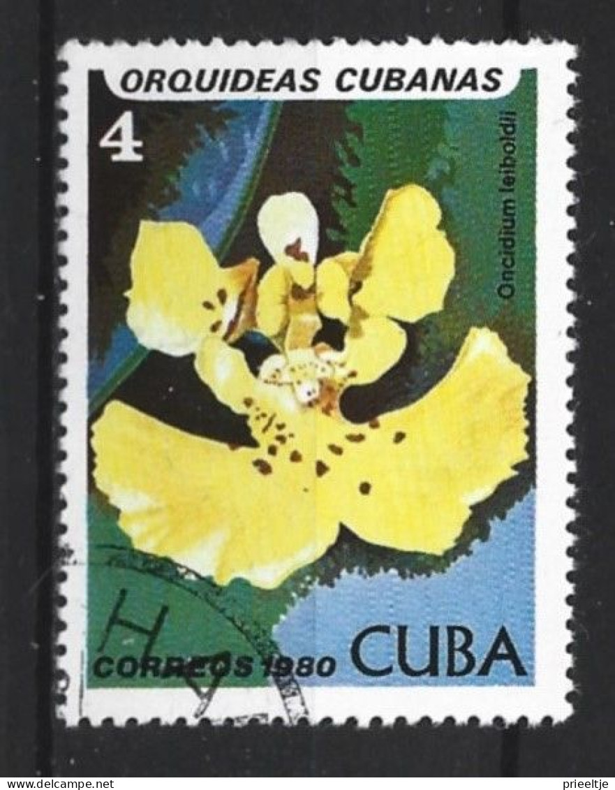 Cuba 1980 Flower  Y.T. 2192 (0) - Oblitérés