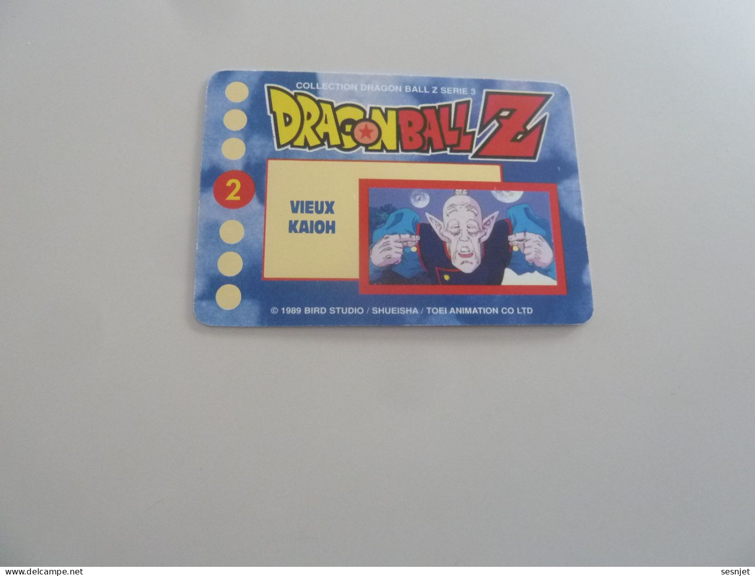 Dragon Ball Z - Série 3 - N° 2 - Vieux Kaioh - Editions Bird Studio -  Année 1989 - - Dragonball Z