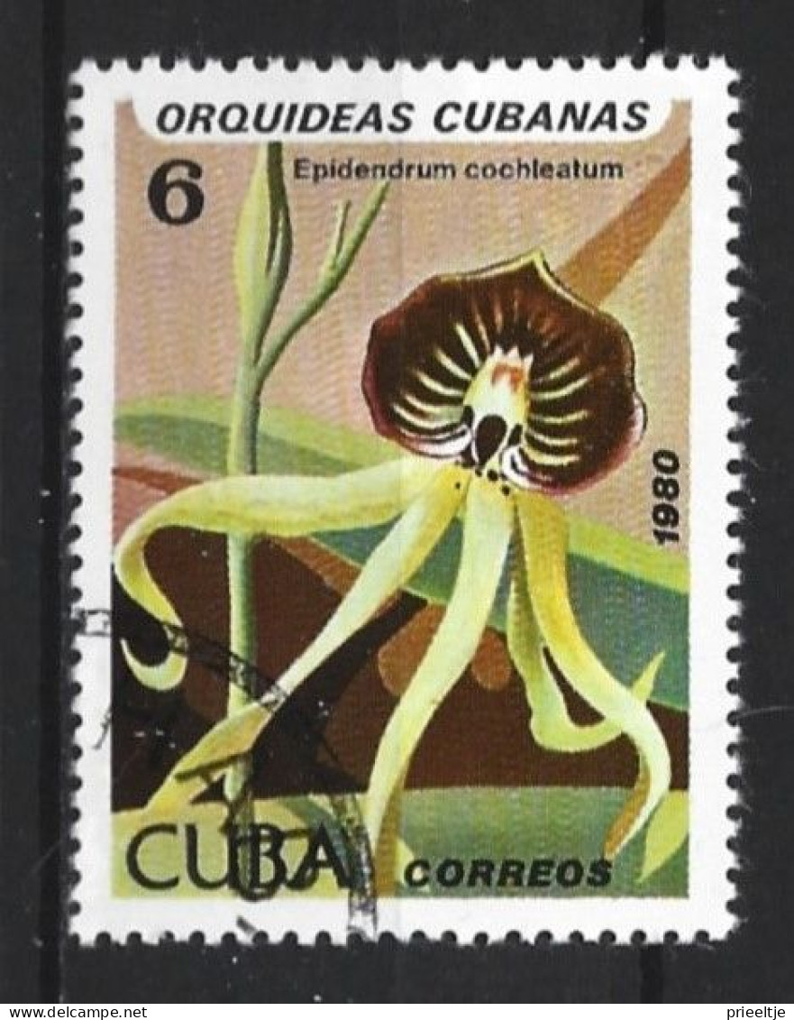 Cuba 1980 Flower  Y.T. 2193 (0) - Usati