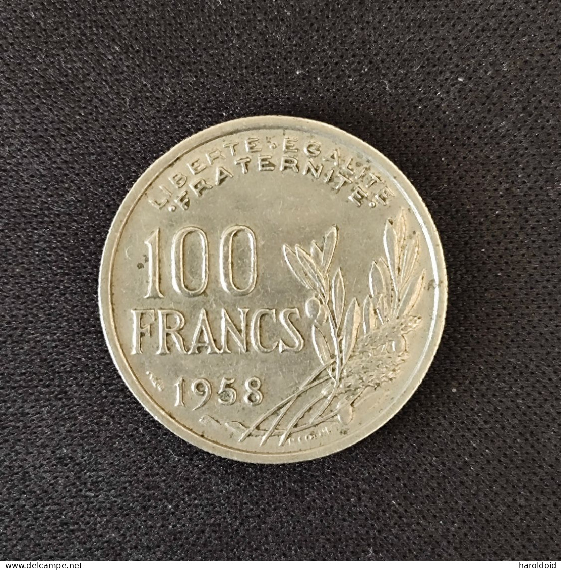 FRANCE COCHET 100 FRS 1958 TTB+ - 100 Francs