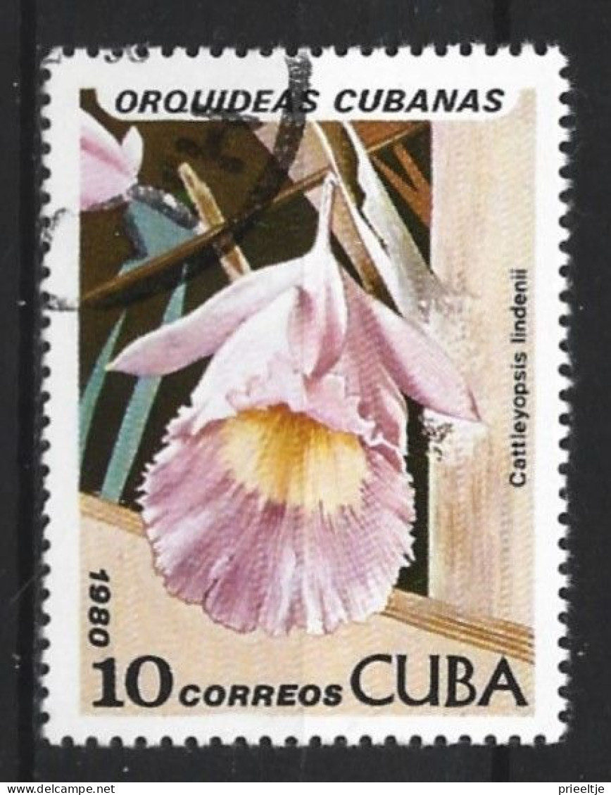 Cuba 1980 Flower  Y.T. 2194 (0) - Usati