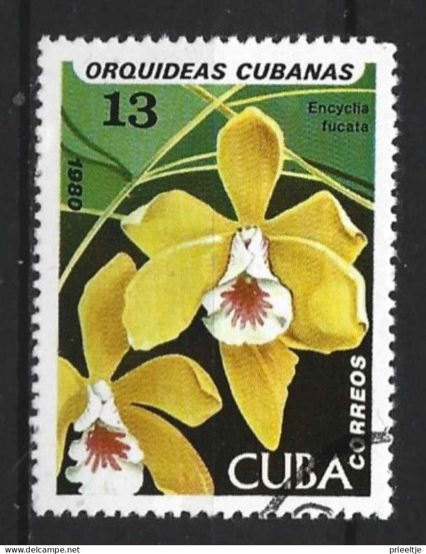 Cuba 1980 Flower  Y.T. 2195 (0) - Used Stamps