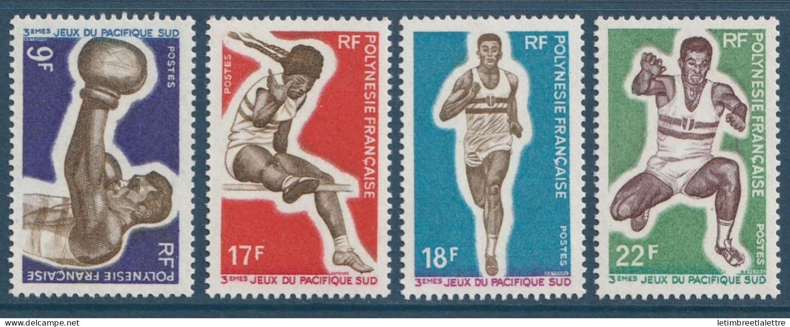 Polynésie - YT N° 66 à 69 ** - Neuf Sans Charnière - 1969 - Neufs