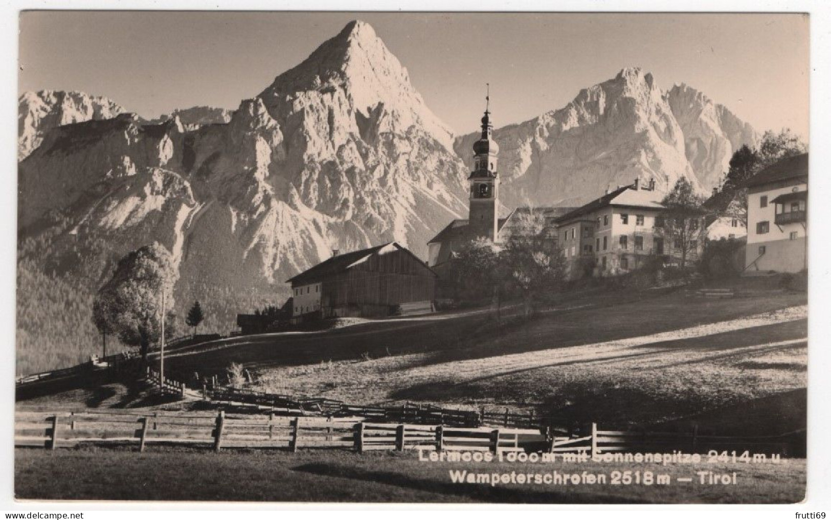 AK 212216 AUSTRIA - Lermoos Mit Sonnenspitze - Lermoos