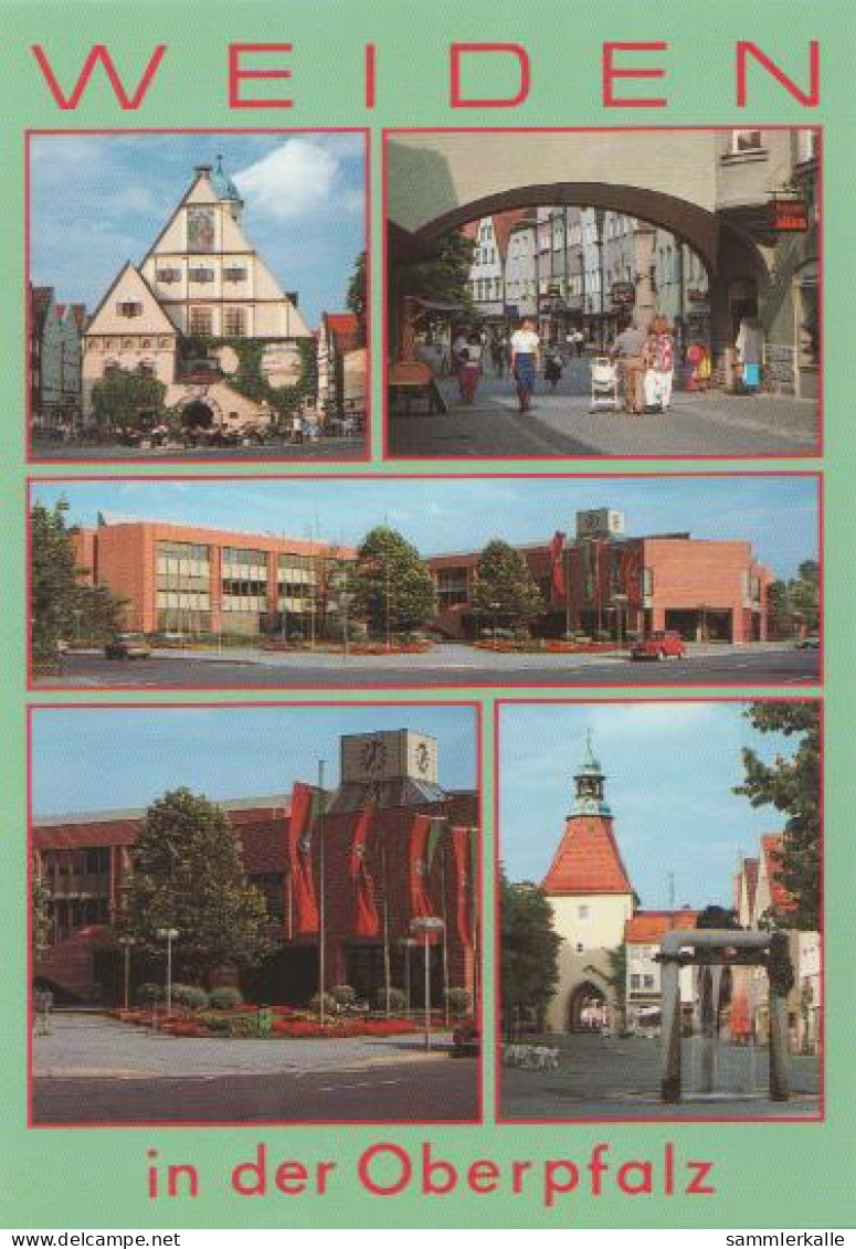 21623 - Weiden U.a. Altes U. Neues Rathaus - Ca. 1985 - Weiden I. D. Oberpfalz