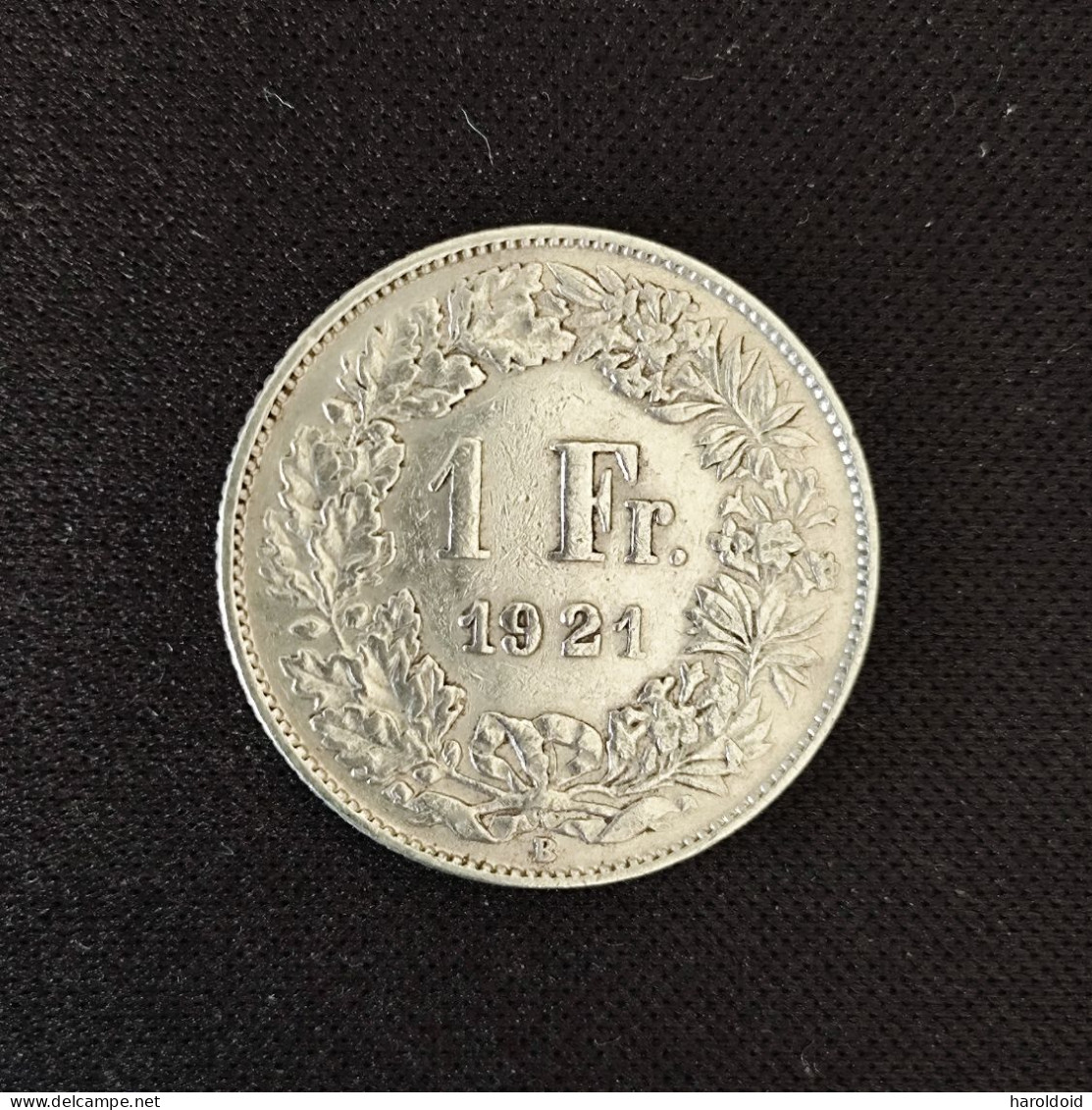 SUISSE - 1 FRANC 1921 TTB+ - 1 Franc