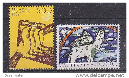 Europa Cept 2006 Belarus 2v ** Mnh (59469C) - 2006