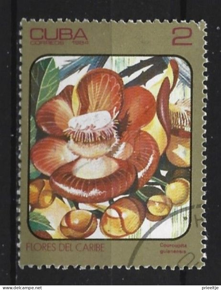 Cuba 1984 Flower  Y.T. 2533 (0) - Used Stamps