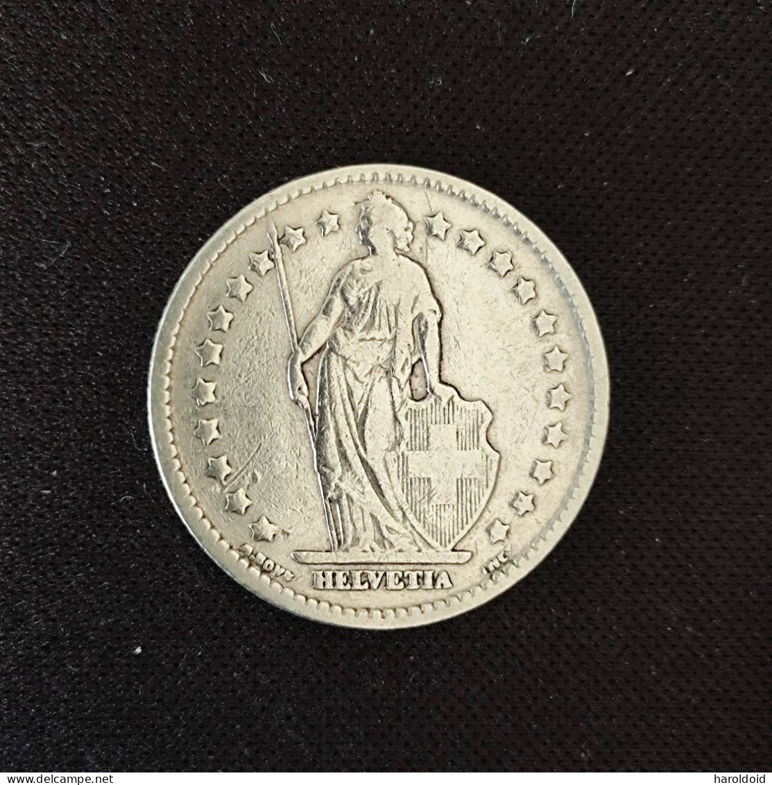 SUISSE - 1 FRANC 1909 - 1 Franc