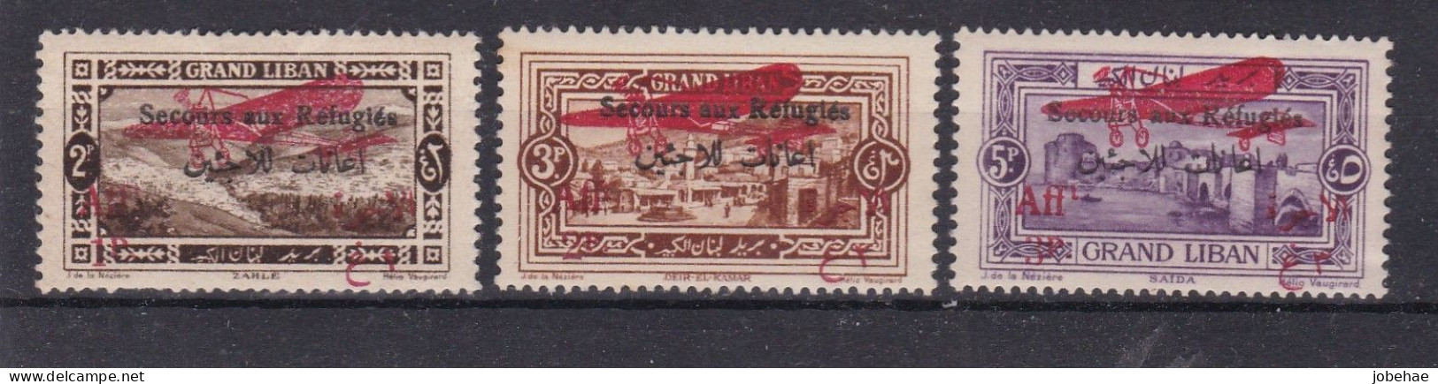 Grand Liban Aero YT°-* 17-20 - Used Stamps