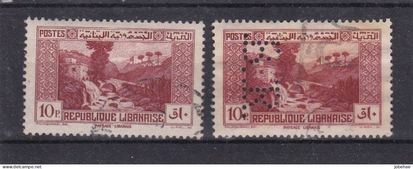 Grand Liban YT°-* 152-156 - Used Stamps