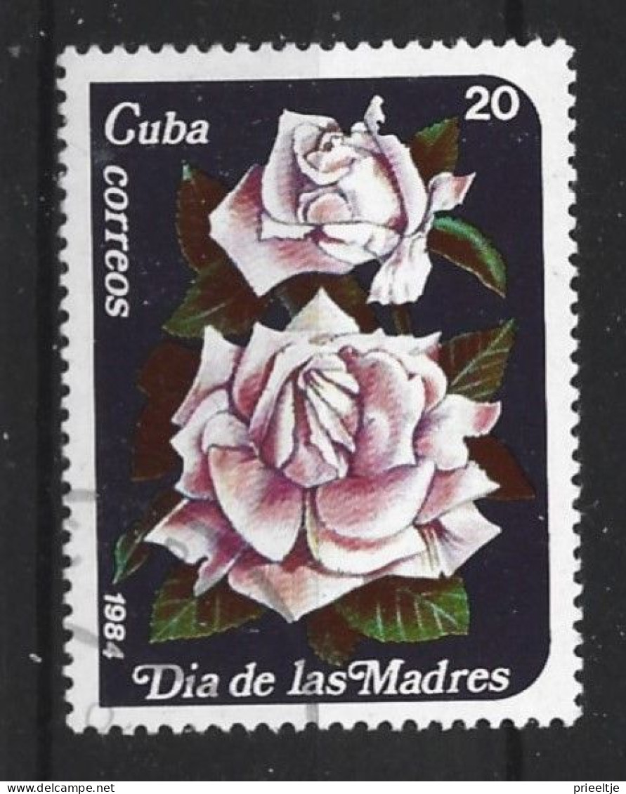 Cuba 1984 Flower  Y.T. 2545 (0) - Used Stamps