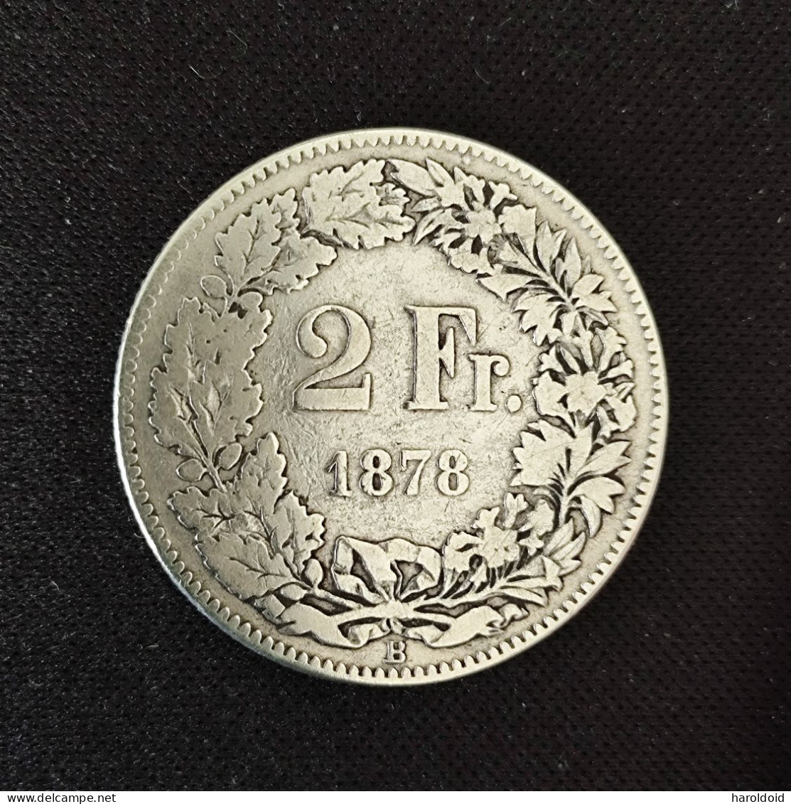 SUISSE - 2 FRANCS 1878 TB - 2 Francs