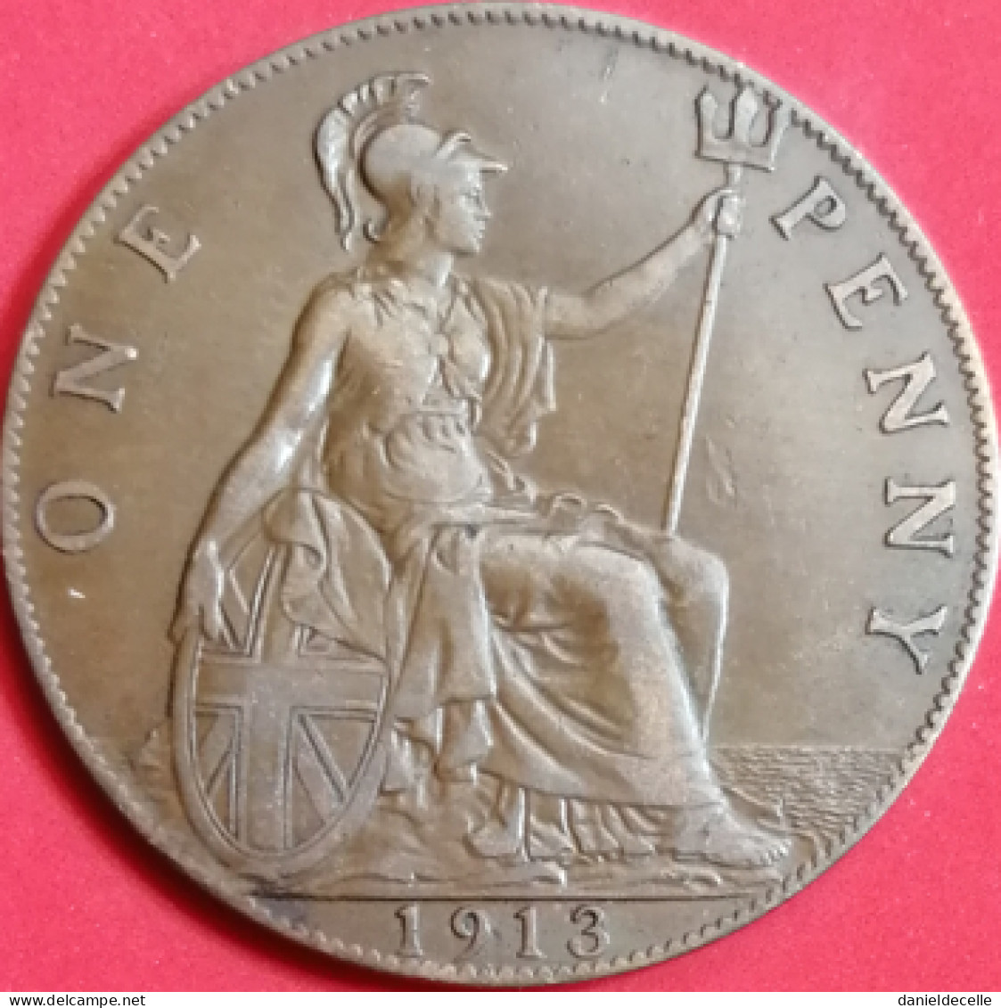Penny Grande-Bretagne De 1913 Georges V - Sonstige & Ohne Zuordnung