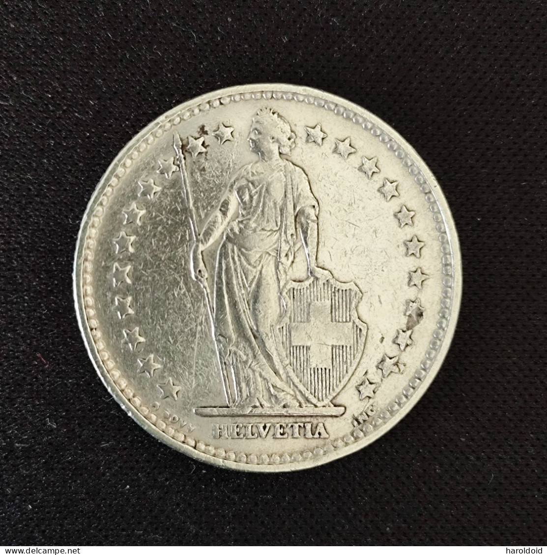 SUISSE - 2 FRANCS 1921 TTB+ - 2 Francs