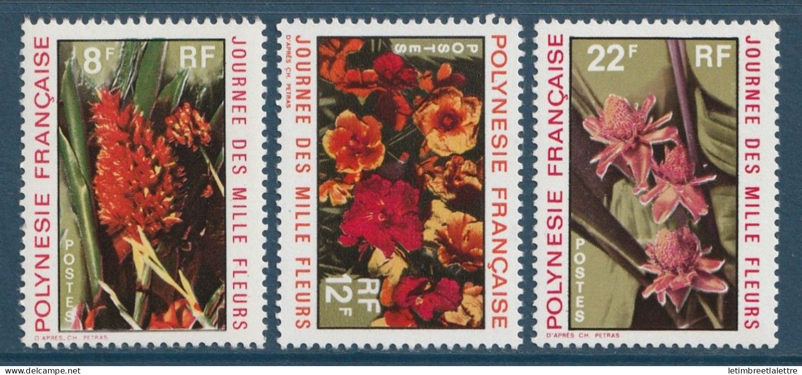 Polynésie - YT N° 83 à 85 ** - Neuf Sans Charnière - 1971 - Unused Stamps