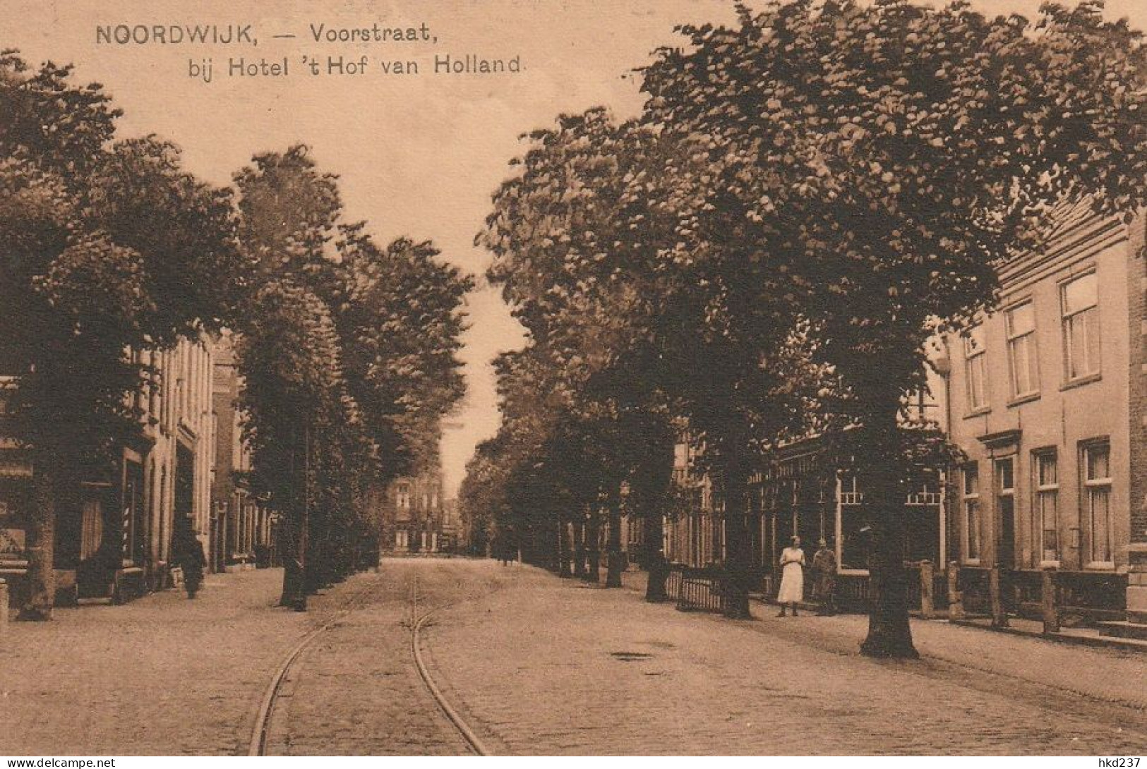 Noordwijk Voorstraat Bij Hotel 't Hof Van Holland Levendig   4728 - Noordwijk (aan Zee)