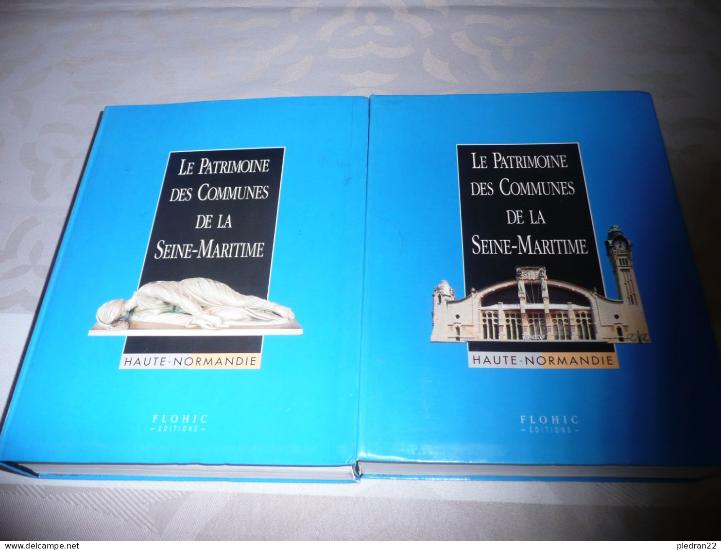 LE PATRIMOINE DES COMMUNES DE LA SEINE MARITIME 2 TOMES EDITIONS FLOHIC 1997 - Normandië