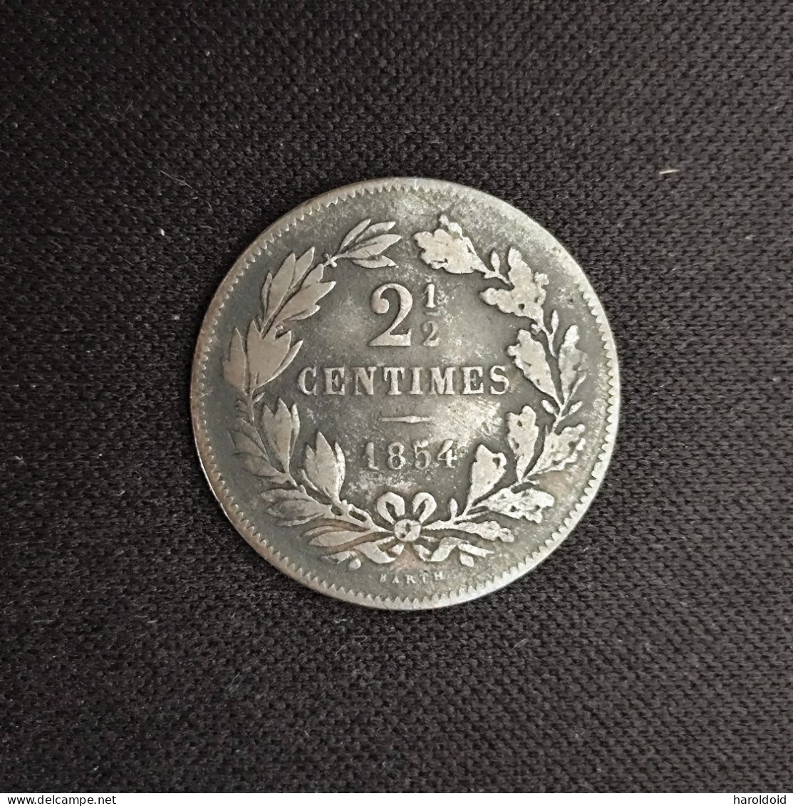 LUXEMBOURG - 2 1/2 CENT 1854 - Luxembourg
